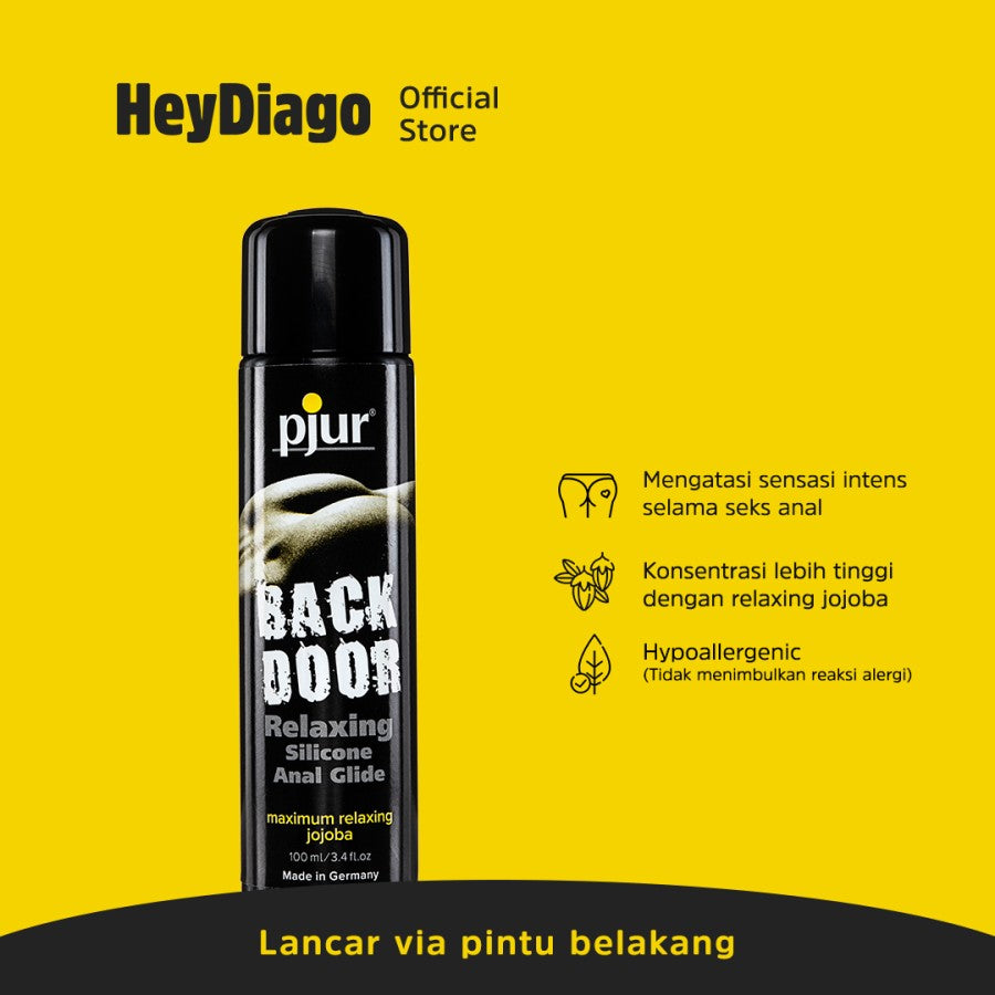 Pjur Backdoor Siliconebased – Double Layering – 100ml – HeyDiago